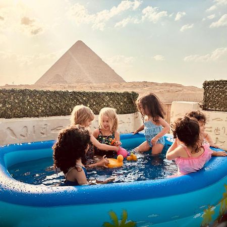 Solima Pyramids Inn Kafret el-Gabal Exteriör bild