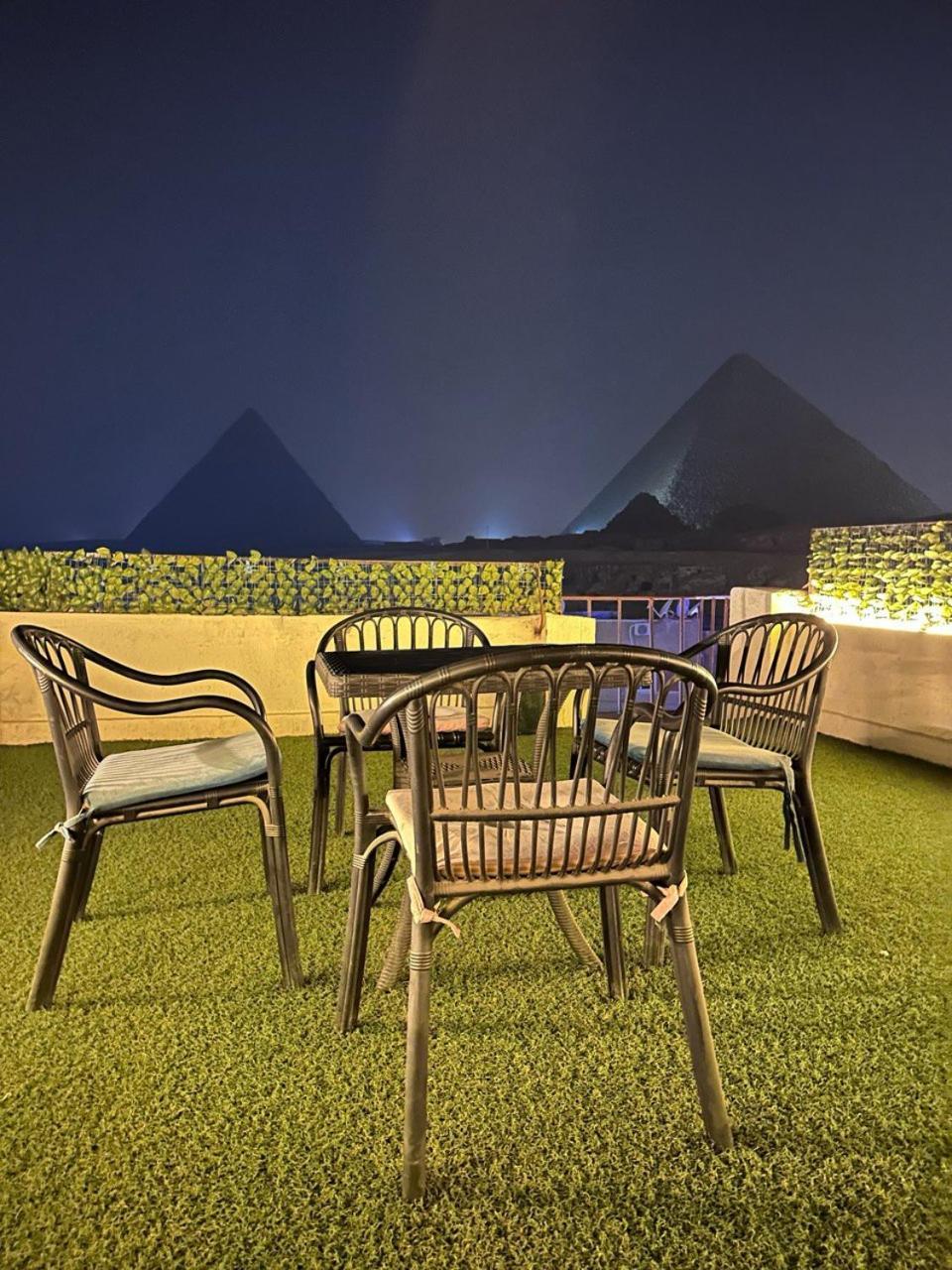 Solima Pyramids Inn Kafret el-Gabal Exteriör bild