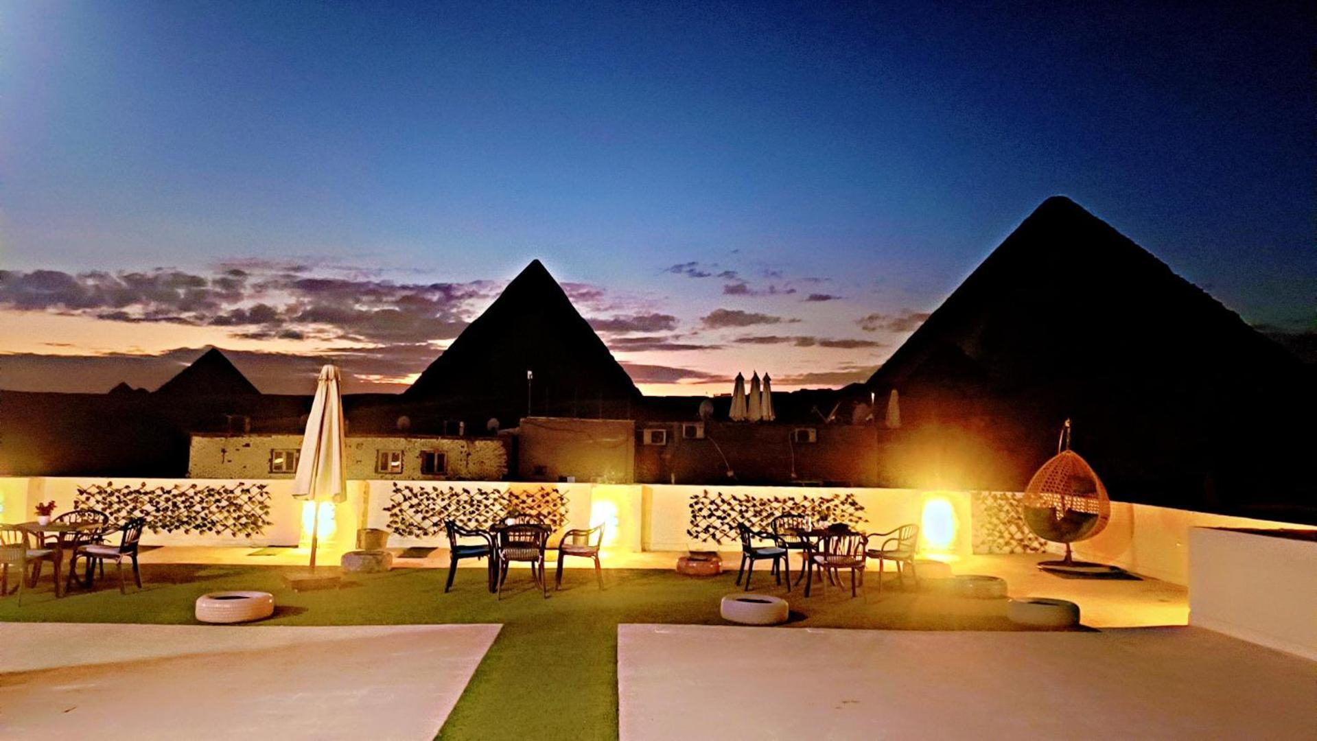 Solima Pyramids Inn Kafret el-Gabal Exteriör bild