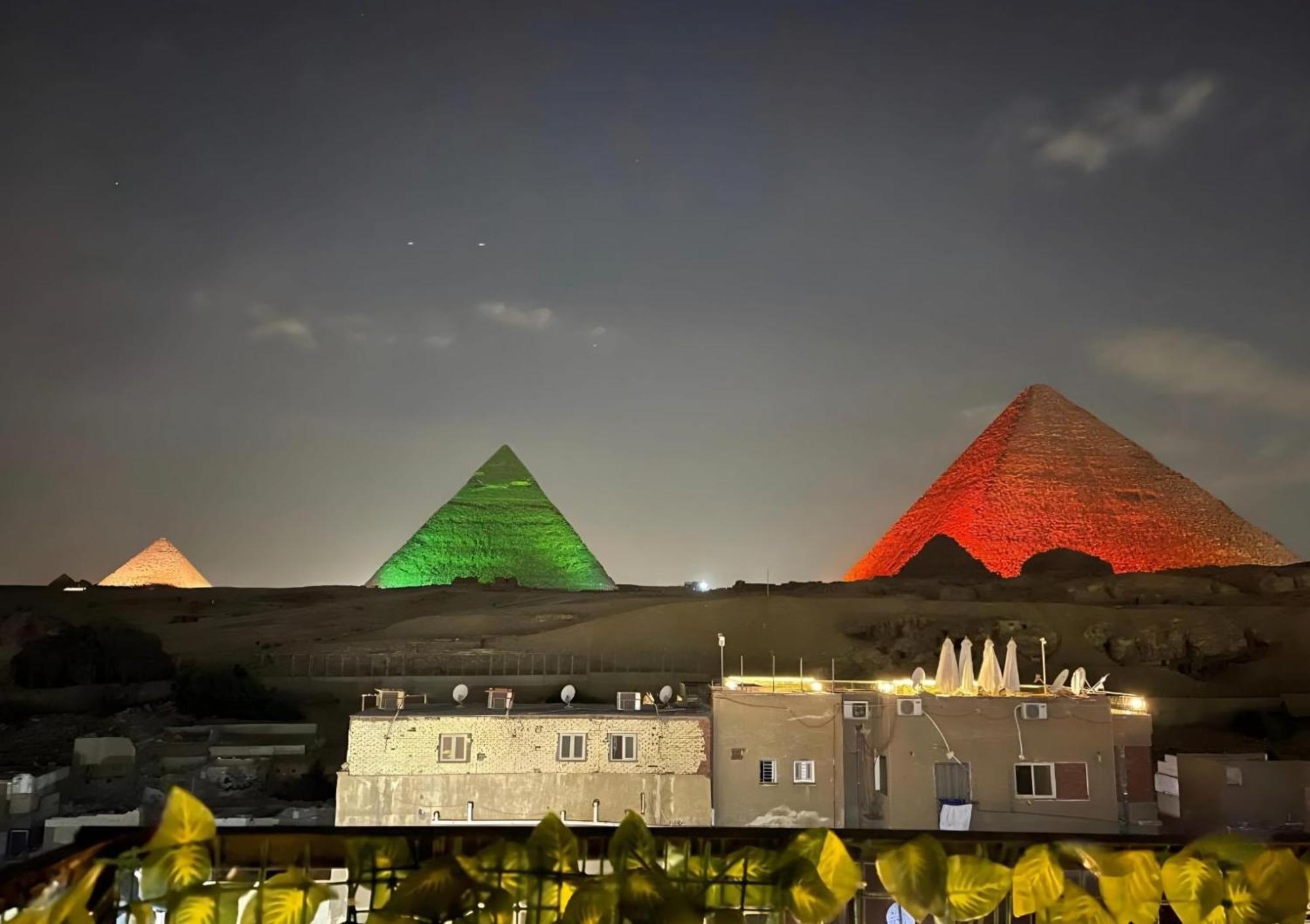 Solima Pyramids Inn Kafret el-Gabal Exteriör bild